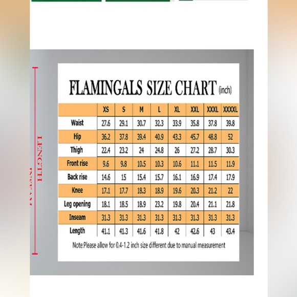 Wide Leg Women's Pants - Black - Picture 6 of 6